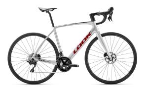 LOOK 765 Optimum 2 Disc Metallic Silver True Blood Satin 105 Mix 12 Shimano Wh-RS171 - M (