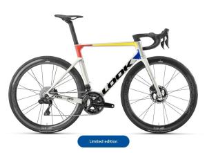 LOOK 795 Blade 2 RS Dura Ace Di2 Iconic Platinum White / Corima WS Evo - L 2025