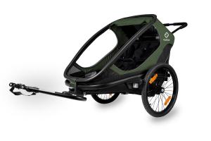 Multifunkčný detský vozík-dvojmiestny Hamax OUTBACK 2022  -zelená/čierna
