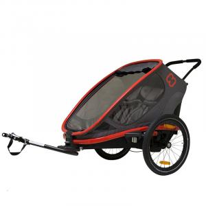 Multifunkčný detský vozík-dvojmiestny Hamax OUTBACK  červená/šedá