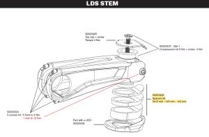 N�hradn� d�l LOOK Spacers Kit - E 765/Gravel Lds Stem