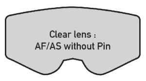 KENNY TRACK/TRACK+ Clear lens