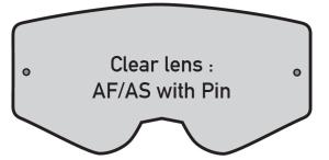 KENNY TRACK Kid/TRACK Kid+ Clear lens