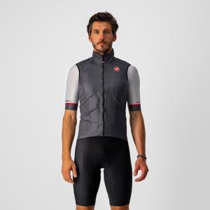 Castelli 20057 ARIA VEST 870 edo strieborn -XS