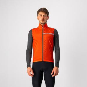 Pnska vesta Castelli 21512 SQUADRA STRETCH 656 erveno oranov -XXL