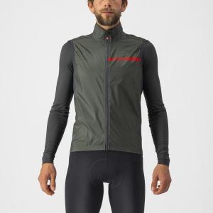 Castelli 21512 SQUADRA STRETCH 075 vojensk zelen -XL