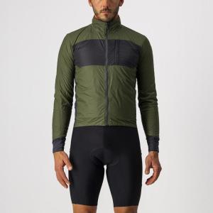 Castelli 21507 UNLIMITED PUFFY 316 vojensk zelen -M