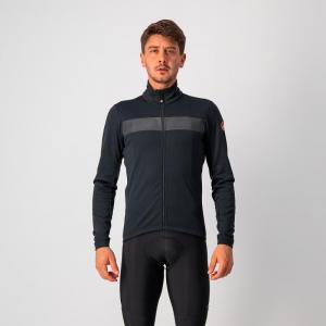 Pnska zimn cyklistick bunda Castelli 21503 RADDOPPIA 3 085 svetl ierna -XL