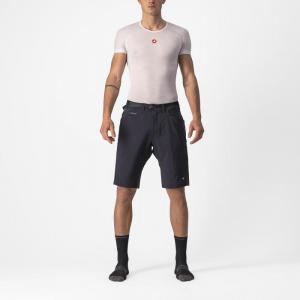 Castelli 22012 UNLIMITED TRAIL BAGGY 010 ierna -3XL