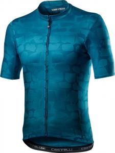 pnsky cyklistick dres s krtkym rukvom Castelli 21018 PAV 420 morsk modr XXL