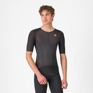 Castelli FREE SPEED 3 RACE TOP 655 Paprikov�/Zimn� modr� -M