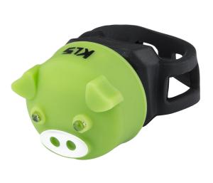 Osvetlenie zadn KLS PIGGY, green