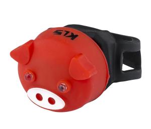 Osvetlenie zadn KLS PIGGY, red