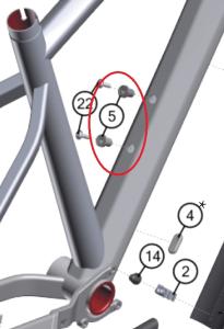 Plastov� vlo�ka ko��ka na f�a�u GHOST Nirvana