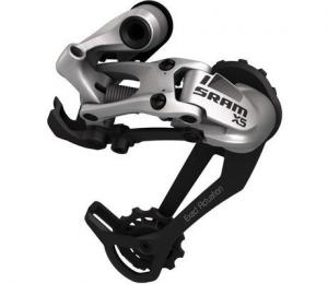 Prehadzovaka SRAM X-5 9-rchlostn stredn vodtko AL, strieborn