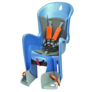Detská sedačka Polisport BILBY na sedlovú trúbku tmavo modro/strieborná