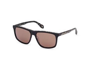 ADIDAS Slnen okuliare ADIDAS Originals OR0062 - Black / Brown Mirror 2021
