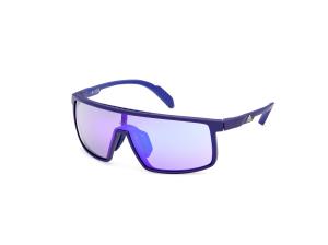 ADIDAS Slnen okuliare ADIDAS Sport SP0057 - Blue / Gradient Or Mirror Violet  2022 Blue/