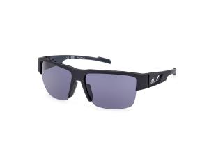 ADIDAS Slunen brle ADIDAS Sport SP0070 Matte Black/Smoke