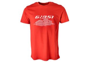 Tri�ko GHOST Casual Line Mountain Dark Red - M