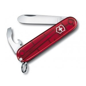 N vreckov Victorinox MY FIRST 0.2363.T erven transparentn