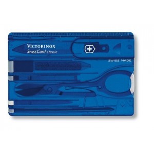 Imitcia platobnej karty Victorinox 0.7122.T2 SwissCard Classic Sapphire