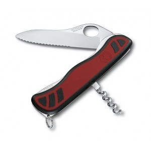 N Victorinox Sentinel One Hand erveno-ierny 111mm