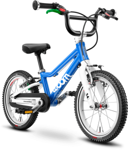 Detský bicykel WOOM 2 modrý 14"