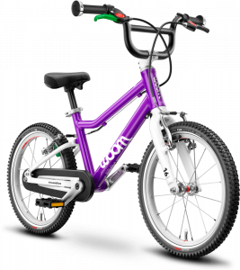 Detský bicykel WOOM 3 fialový 16"
