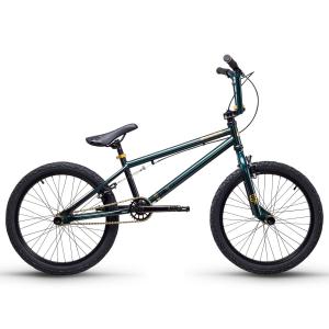 Detsk BMX bicykel XtriX 40 tmavozelen/zlat (od 122 cm)