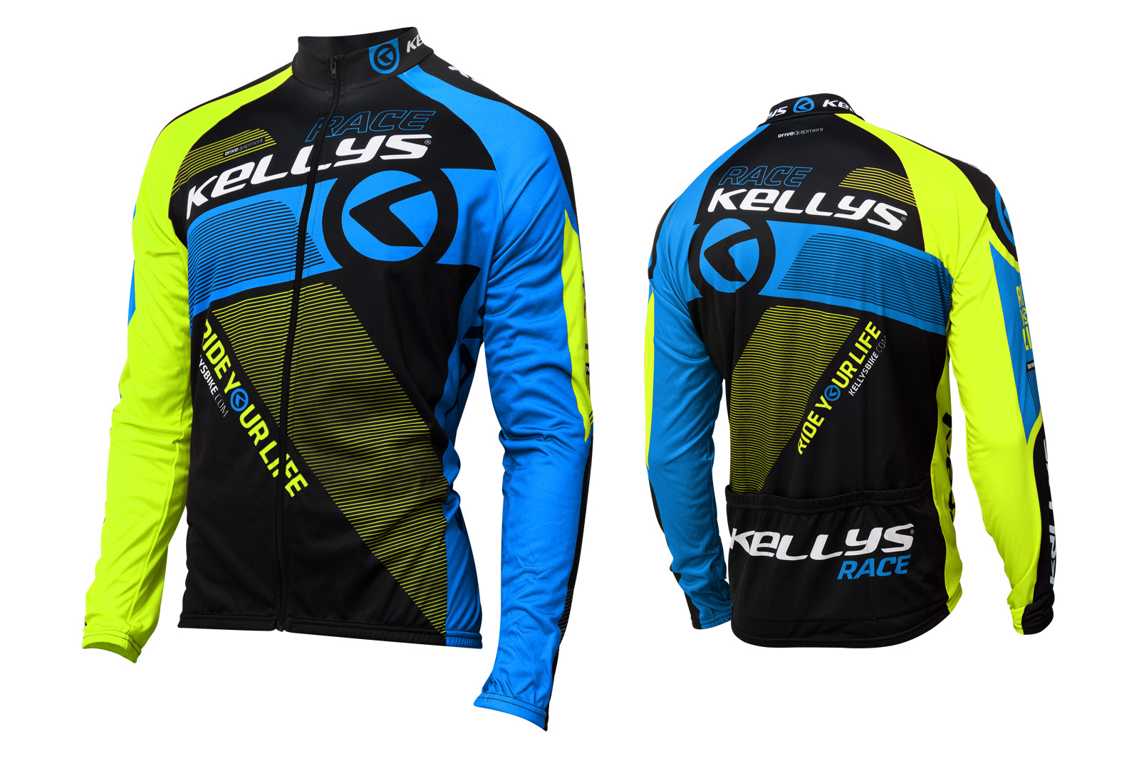 Dres Kellys PRO RACE dlhý rukáv blue XS